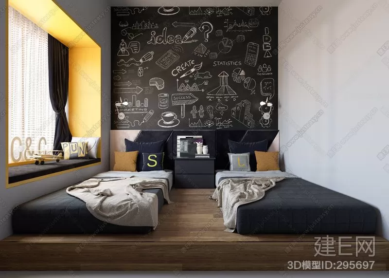 CHILDROOM – 3D SCENES – VRAY – 192