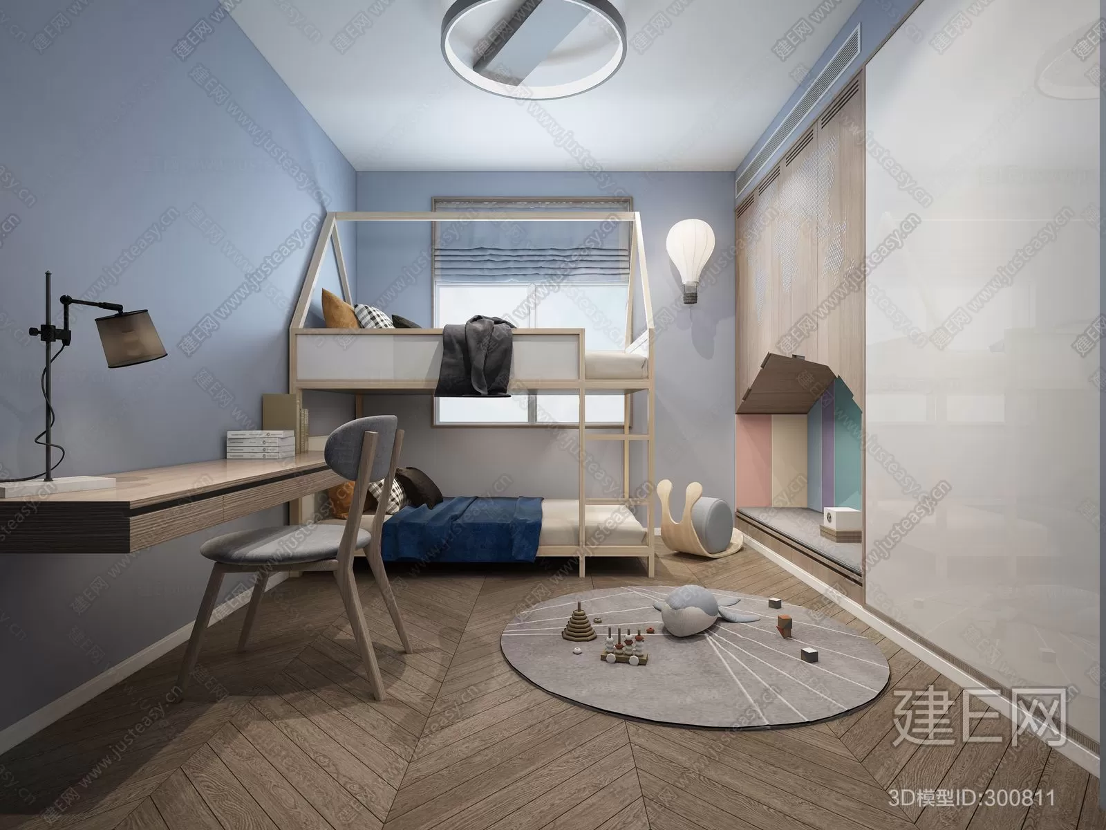 CHILDROOM – 3D SCENES – VRAY – 194