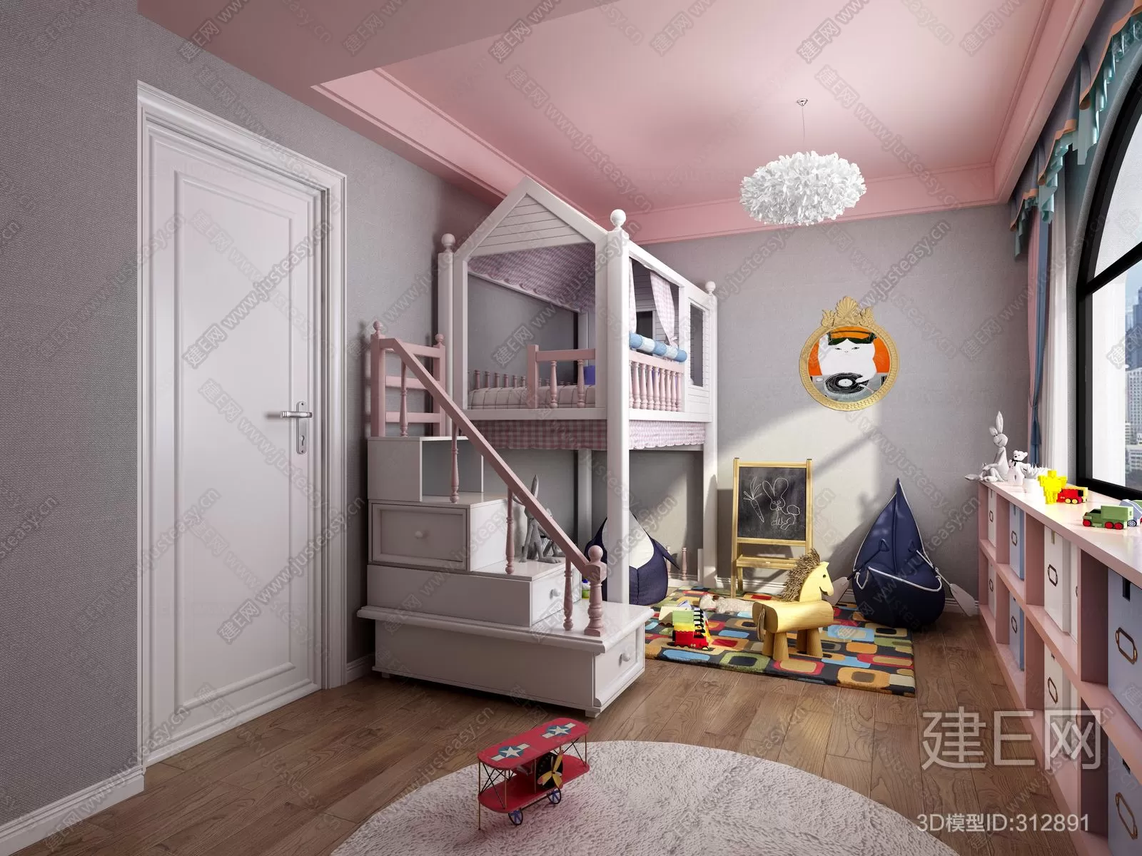 CHILDROOM – 3D SCENES – VRAY – 199