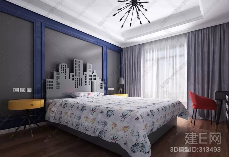 CHILDROOM – 3D SCENES – VRAY – 200