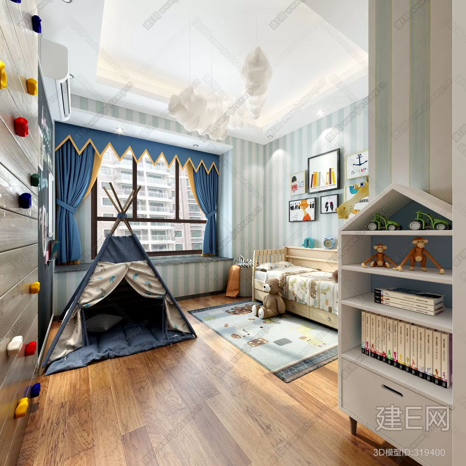 CHILDROOM – 3D SCENES – VRAY – 203