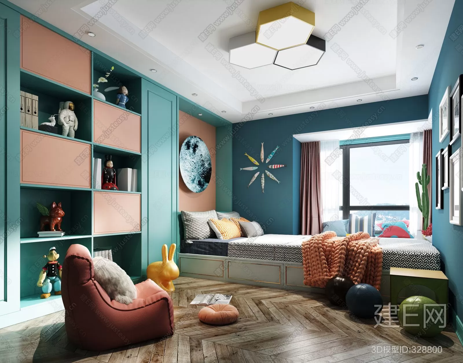 CHILDROOM – 3D SCENES – VRAY – 208