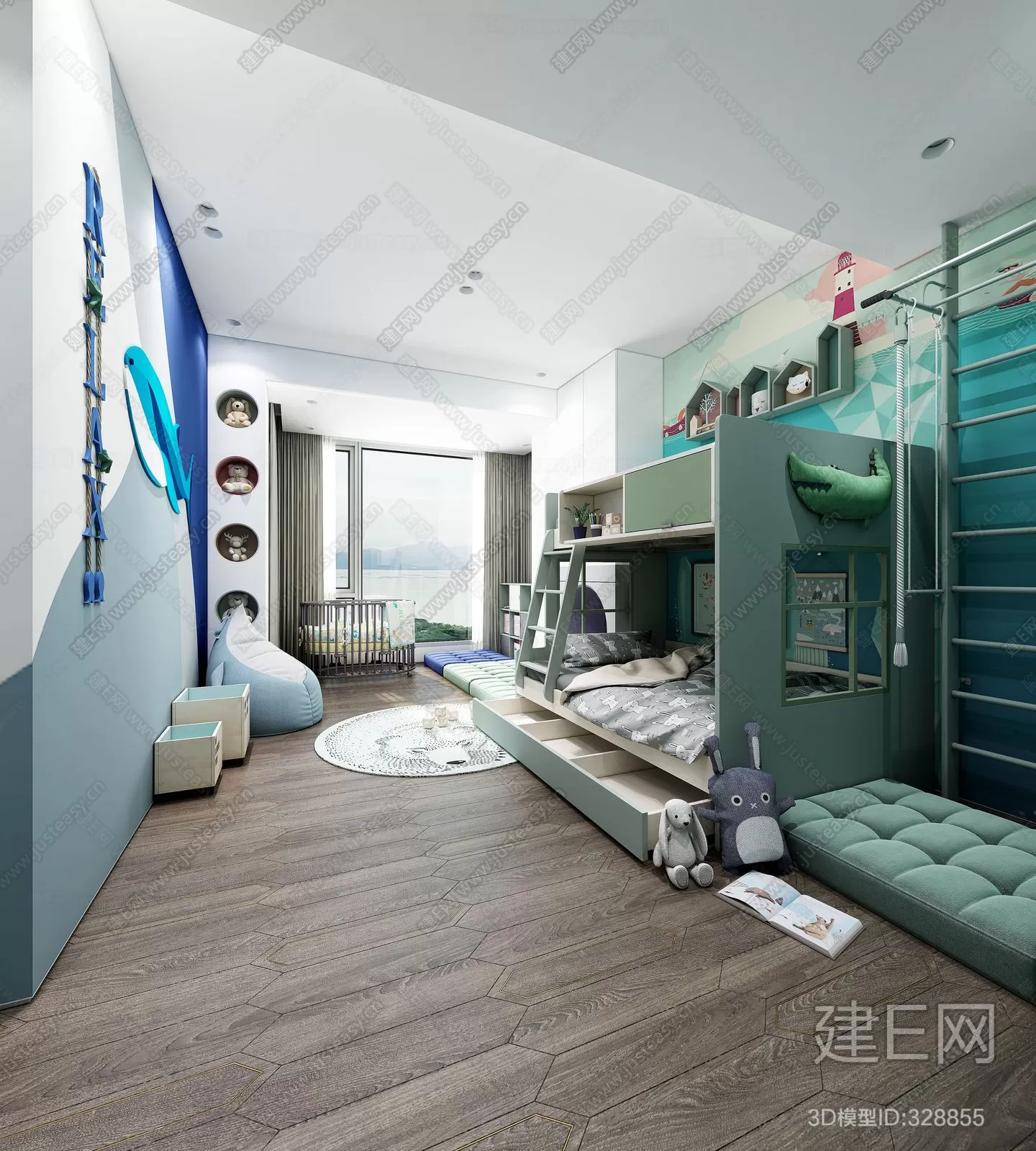 CHILDROOM – 3D SCENES – VRAY – 209