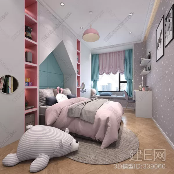 CHILDROOM – 3D SCENES – VRAY – 214