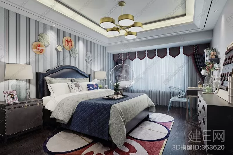 CHILDROOM – 3D SCENES – VRAY – 218