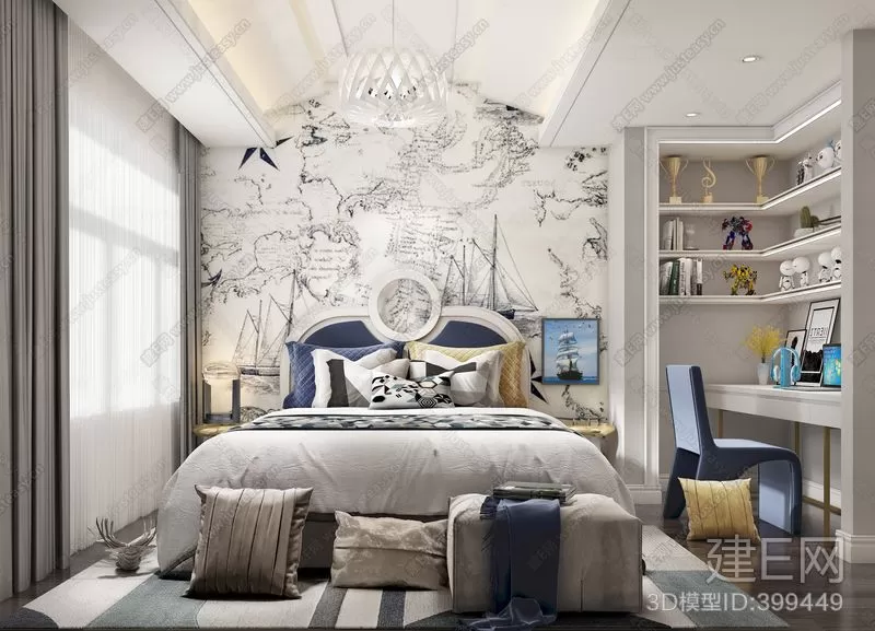 CHILDROOM – 3D SCENES – VRAY – 230