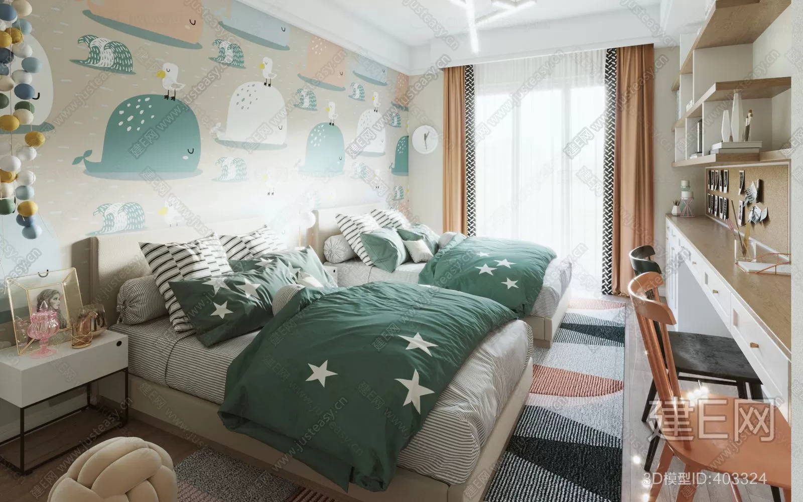 CHILDROOM – 3D SCENES – VRAY – 231