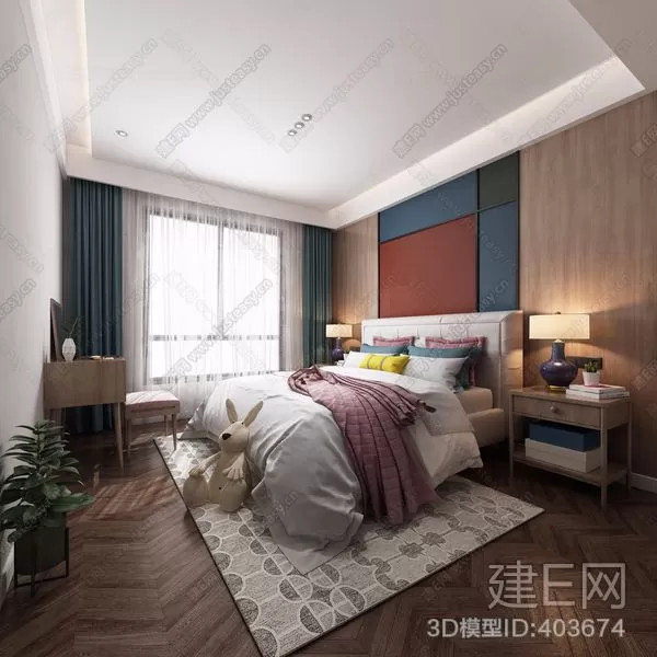 CHILDROOM – 3D SCENES – VRAY – 232