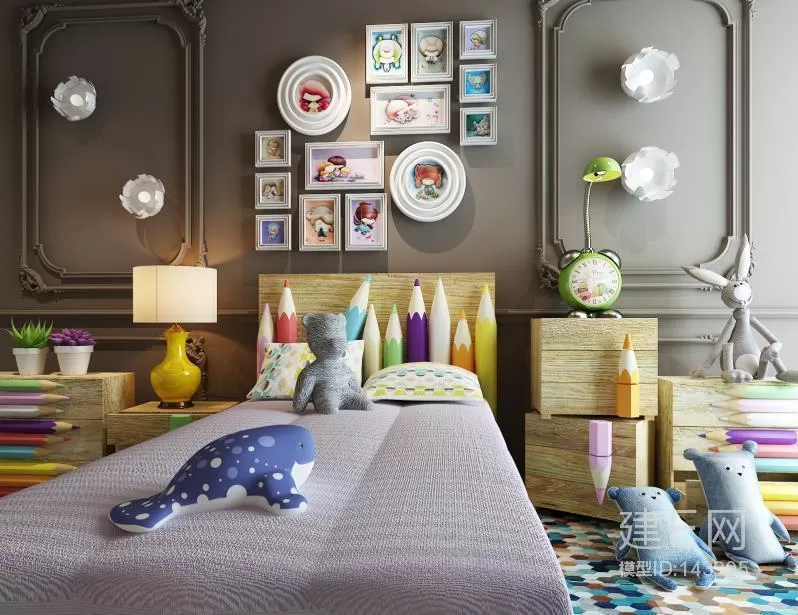 CHILDROOM – 3D SCENES – VRAY – 235