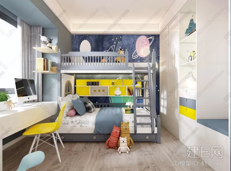 CHILDROOM – 3D SCENES – VRAY – 239