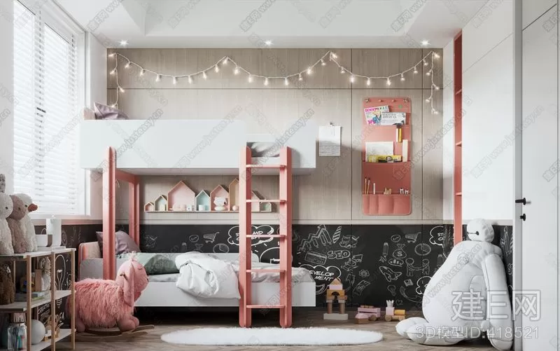 CHILDROOM – 3D SCENES – VRAY – 241