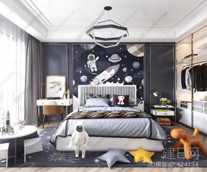 CHILDROOM – 3D SCENES – VRAY – 244