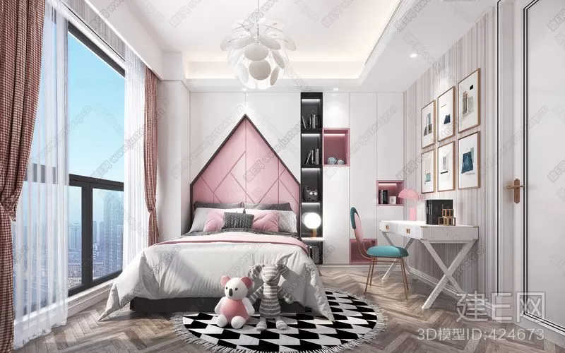 CHILDROOM – 3D SCENES – VRAY – 245