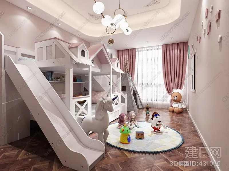 CHILDROOM – 3D SCENES – VRAY – 251