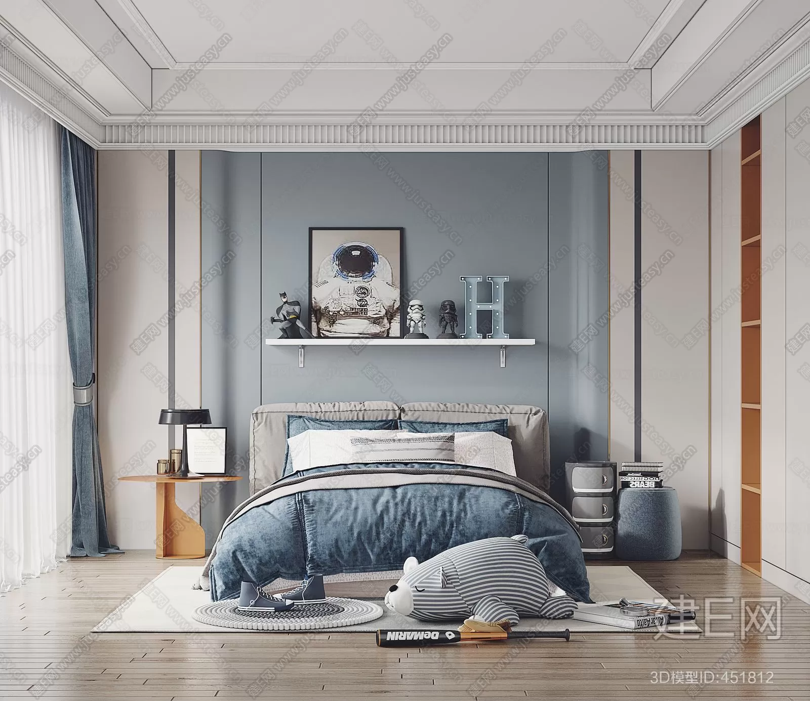 CHILDROOM – 3D SCENES – VRAY – 270