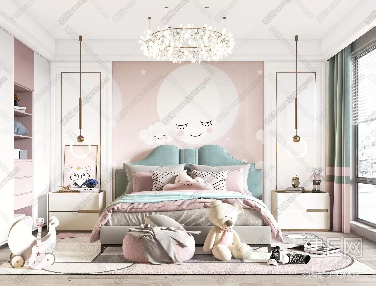 CHILDROOM – 3D SCENES – VRAY – 282