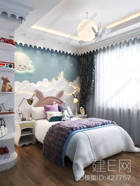 CHILDROOM – 3D SCENES – VRAY – 288