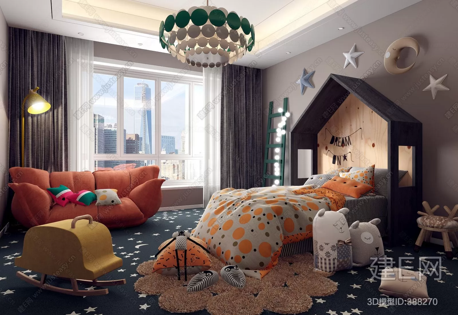 CHILDROOM – 3D SCENES – VRAY – 290