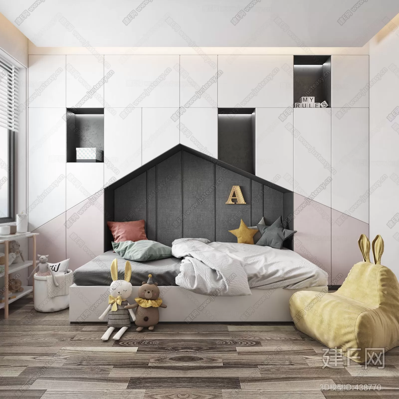 CHILDROOM – 3D SCENES – VRAY – 291