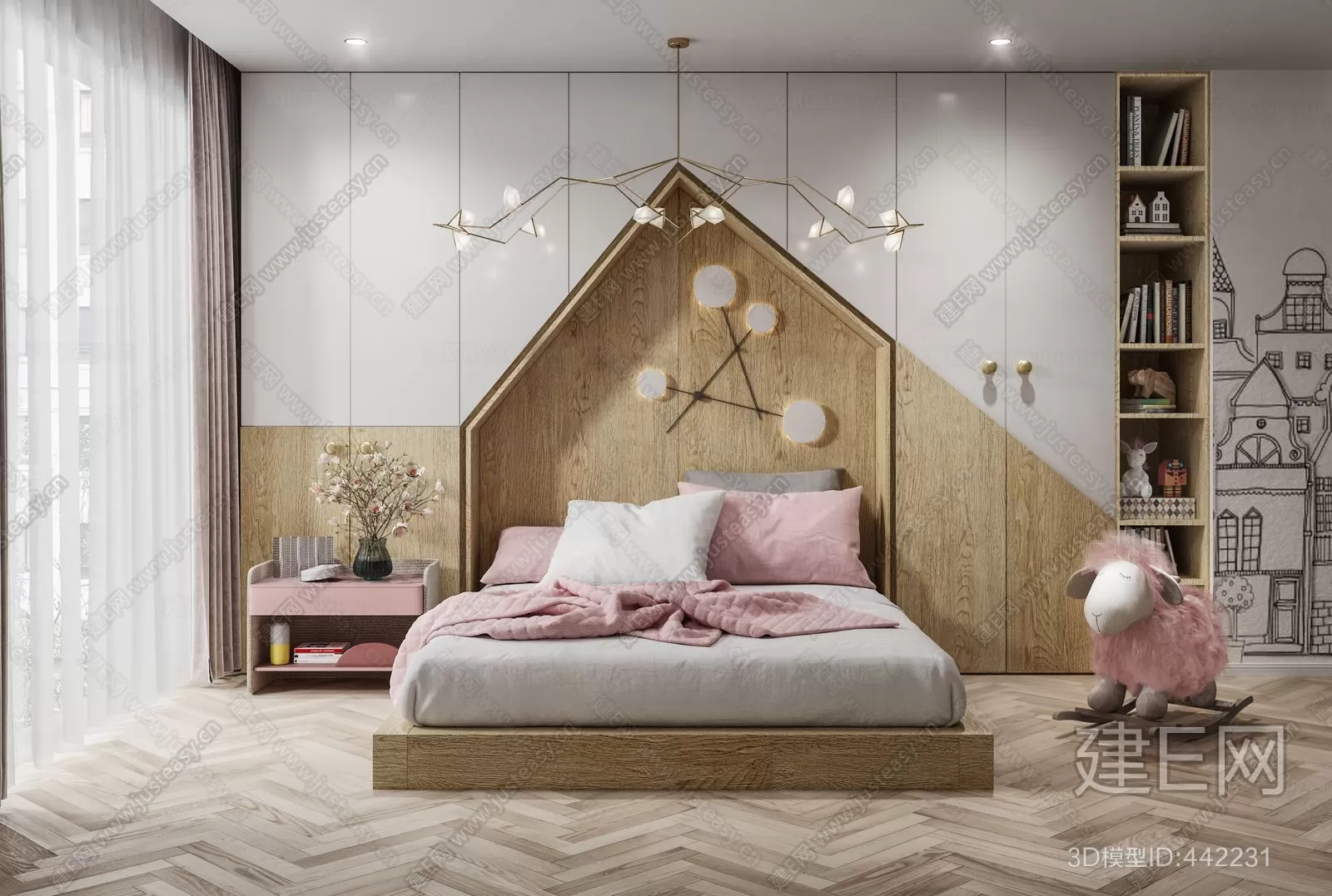CHILDROOM – 3D SCENES – VRAY – 294