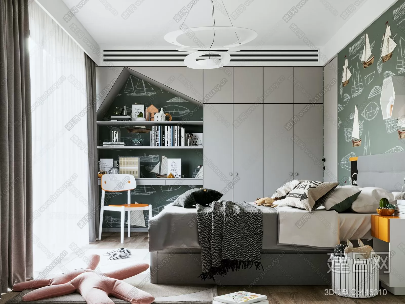 CHILDROOM – 3D SCENES – VRAY – 297