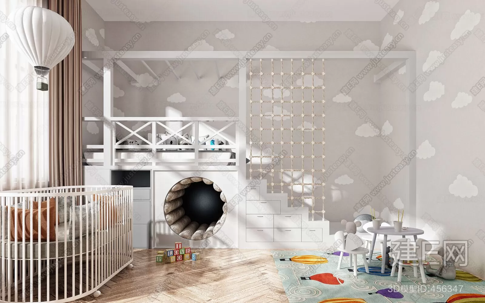 CHILDROOM – 3D SCENES – VRAY – 298