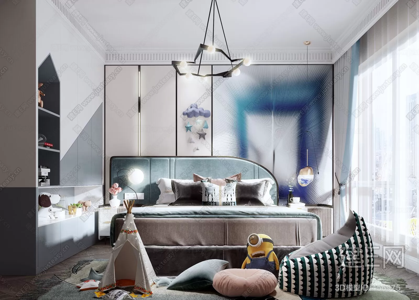 CHILDROOM – 3D SCENES – VRAY – 299