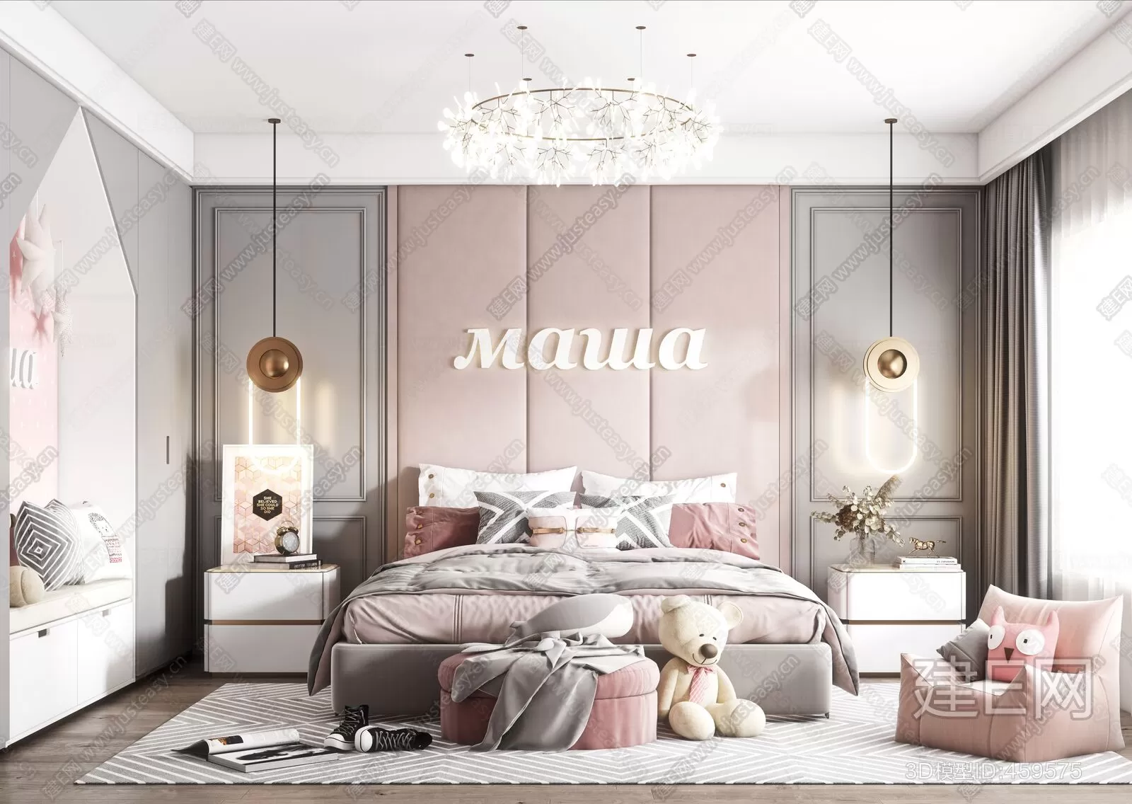 CHILDROOM – 3D SCENES – VRAY – 300