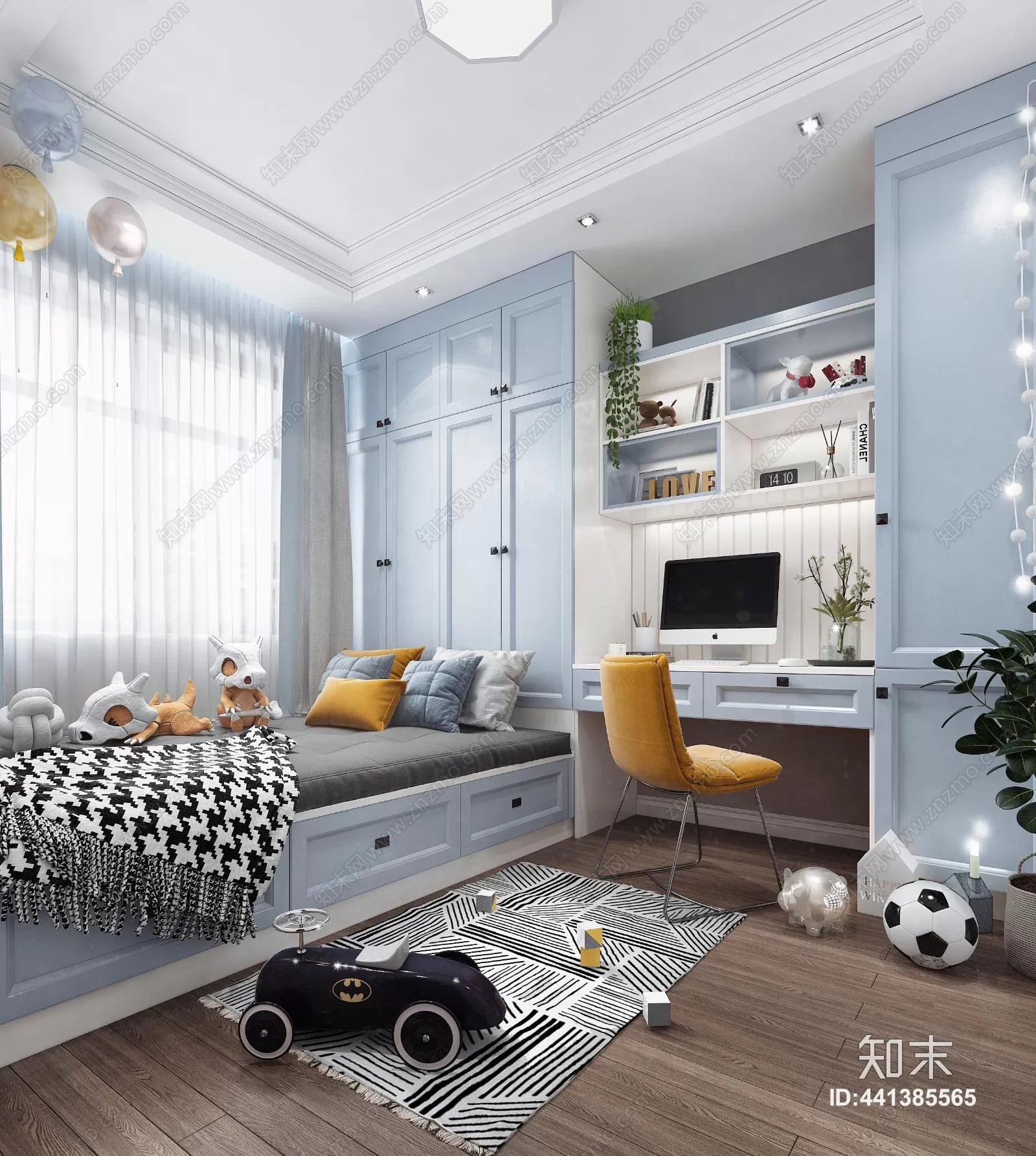 CHILDROOM – 3D SCENES – VRAY – 301