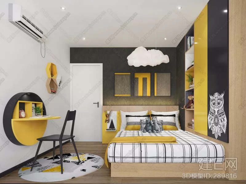 CHILDROOM – 3D SCENES – VRAY – 302