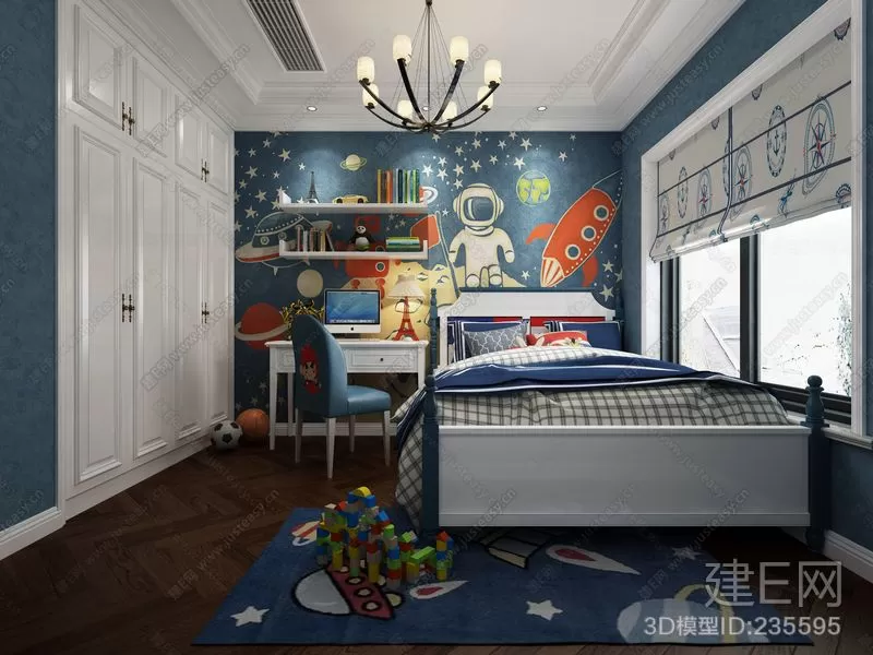 CHILDROOM – 3D SCENES – VRAY – 304