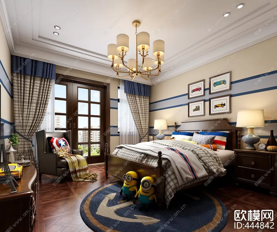 CHILDROOM – 3D SCENES – VRAY – 309