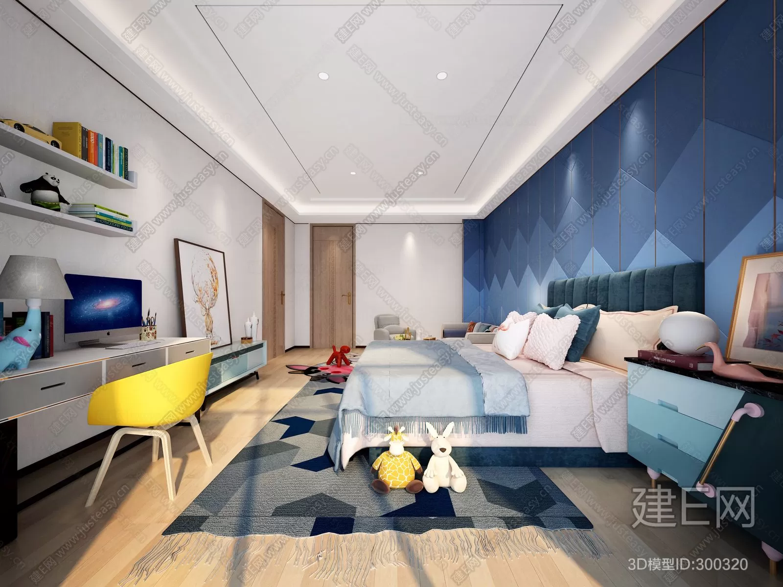 CHILDROOM – 3D SCENES – VRAY – 311