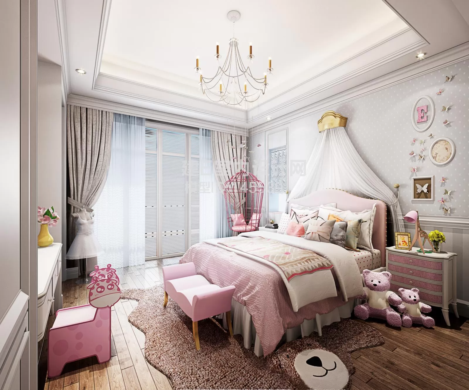 CHILDROOM – 3D SCENES – VRAY – 313