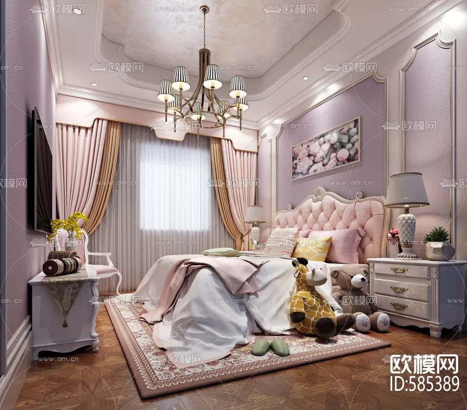 CHILDROOM – 3D SCENES – VRAY – 315