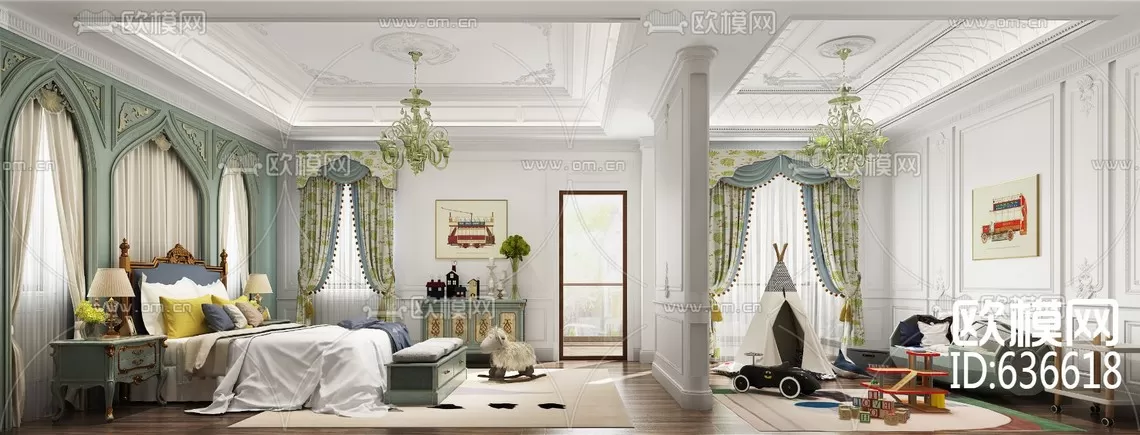 CHILDROOM – 3D SCENES – VRAY – 317