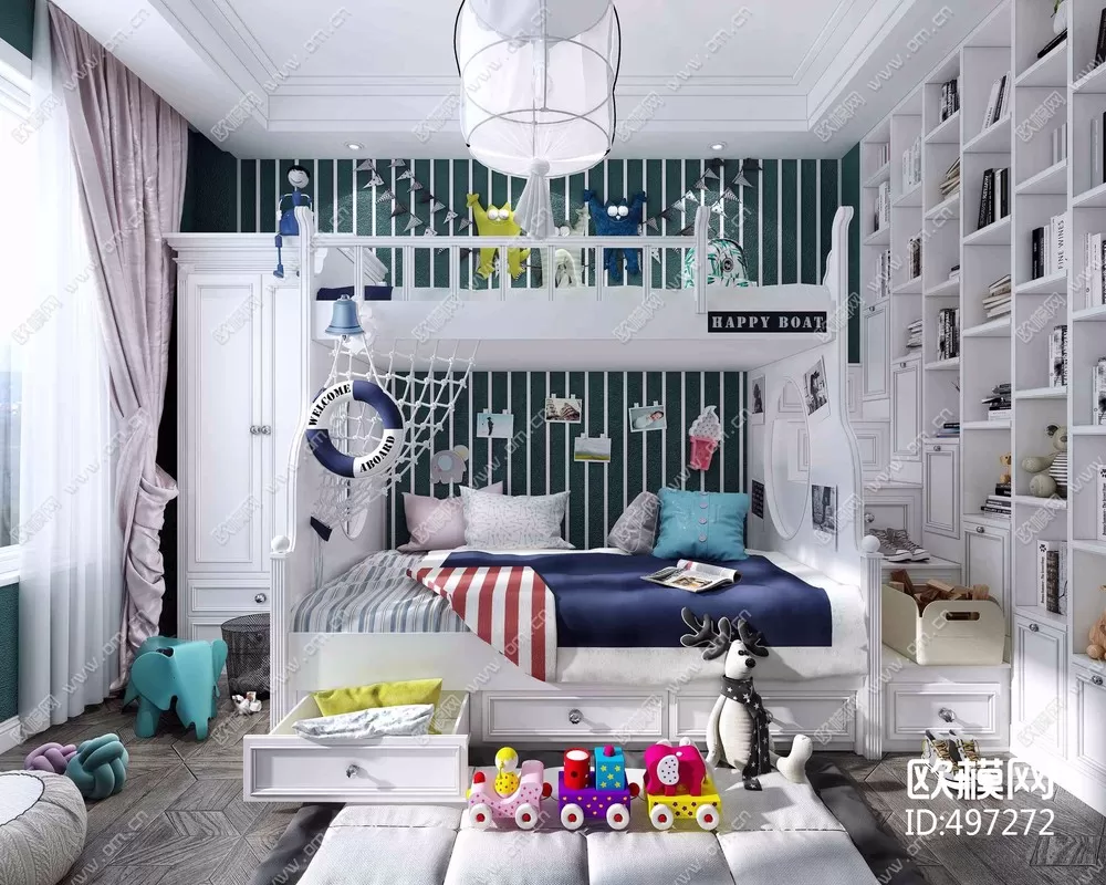 CHILDROOM – 3D SCENES – VRAY – 325 CHILDROOM – 3D SCENES – VRAY – 325