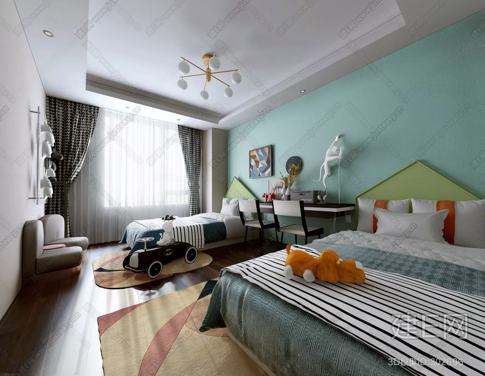 CHILDROOM – 3D SCENES – VRAY – 328 CHILDROOM – 3D SCENES – VRAY – 328