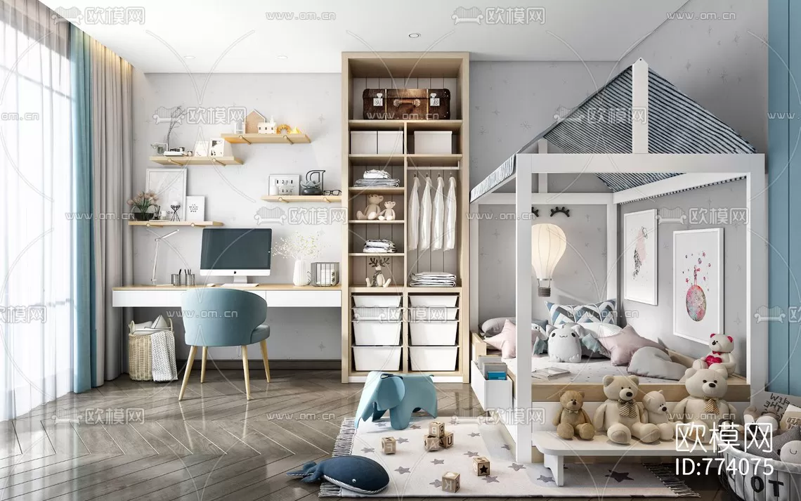 CHILDROOM – 3D SCENES – VRAY – 333 CHILDROOM – 3D SCENES – VRAY – 333
