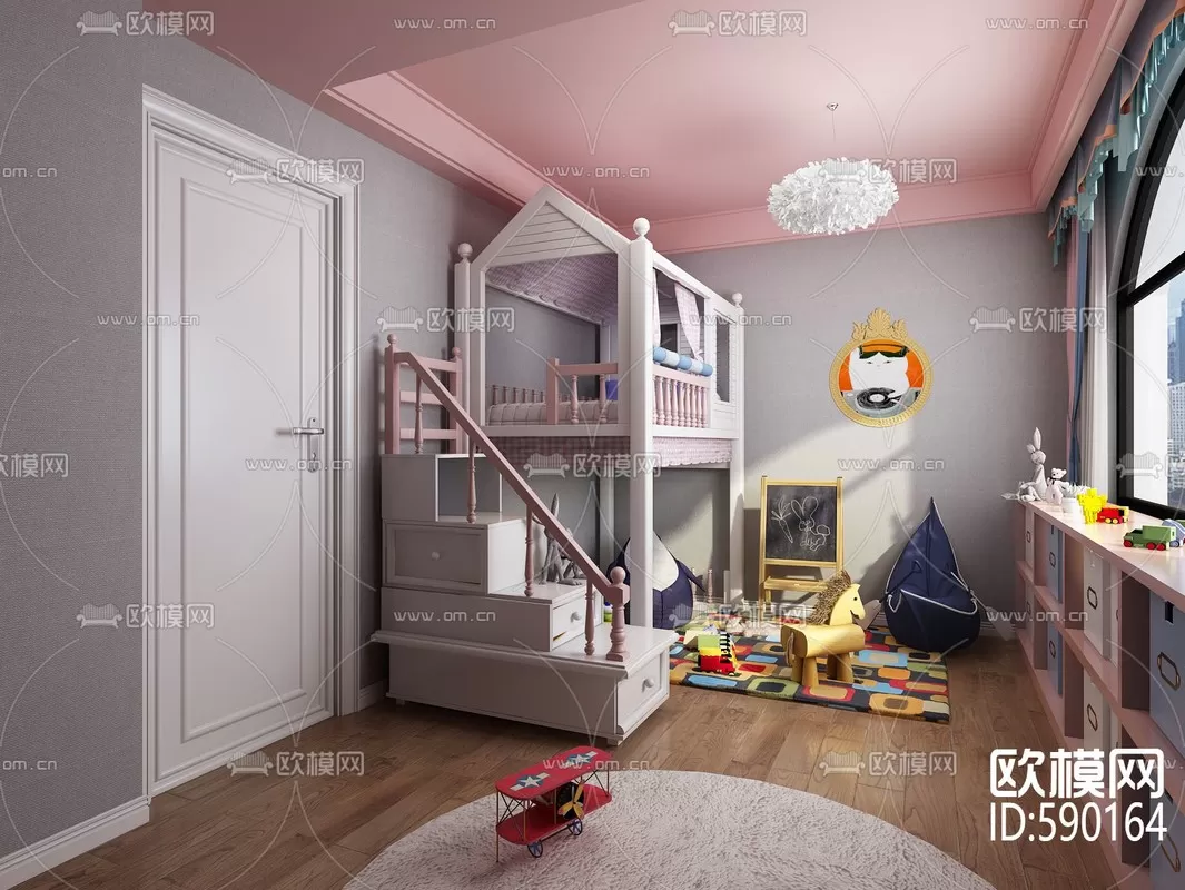 CHILDROOM – 3D SCENES – VRAY – 335 CHILDROOM – 3D SCENES – VRAY – 335