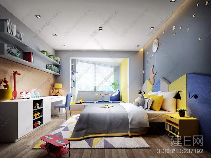 CHILDROOM – 3D SCENES – VRAY – 338 CHILDROOM – 3D SCENES – VRAY – 338