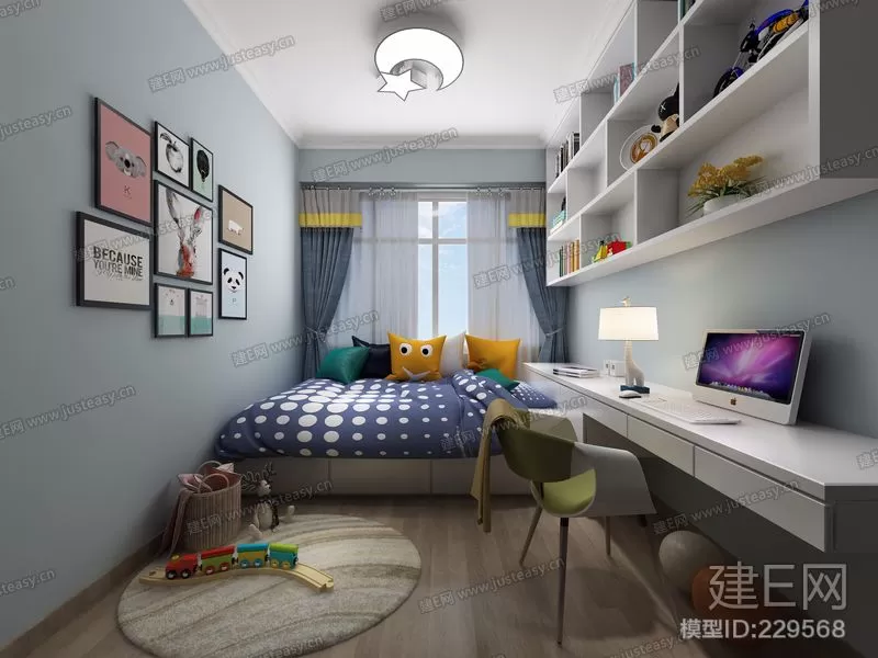 CHILDROOM – 3D SCENES – VRAY – 348 CHILDROOM – 3D SCENES – VRAY – 348