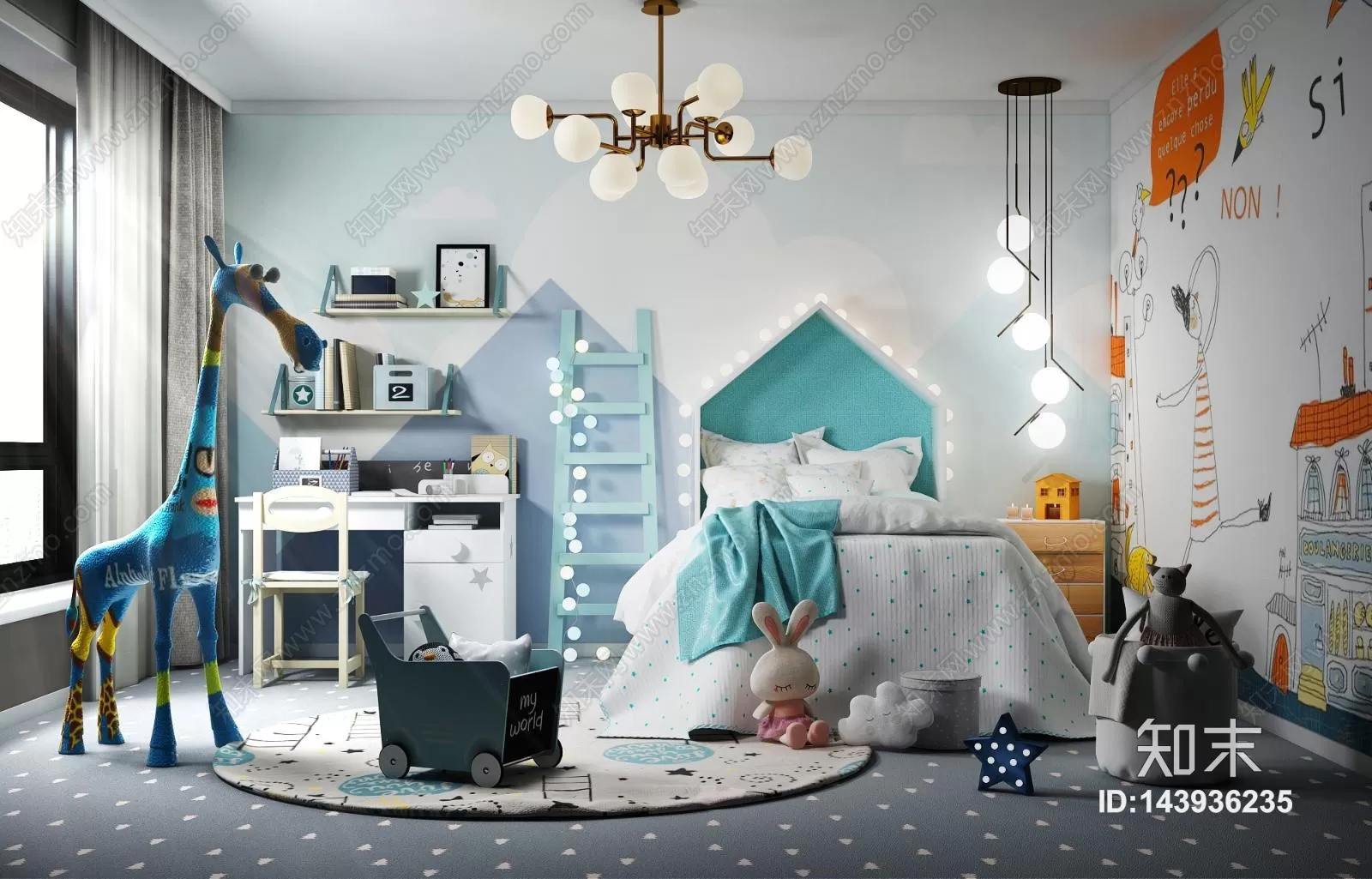 CHILDROOM – 3D SCENES – VRAY – 354 CHILDROOM – 3D SCENES – VRAY – 354