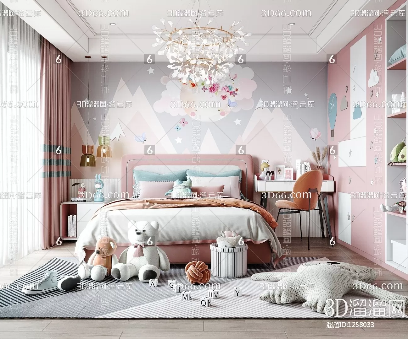 CHILDROOM – 3D SCENES – VRAY – 360 CHILDROOM – 3D SCENES – VRAY – 360
