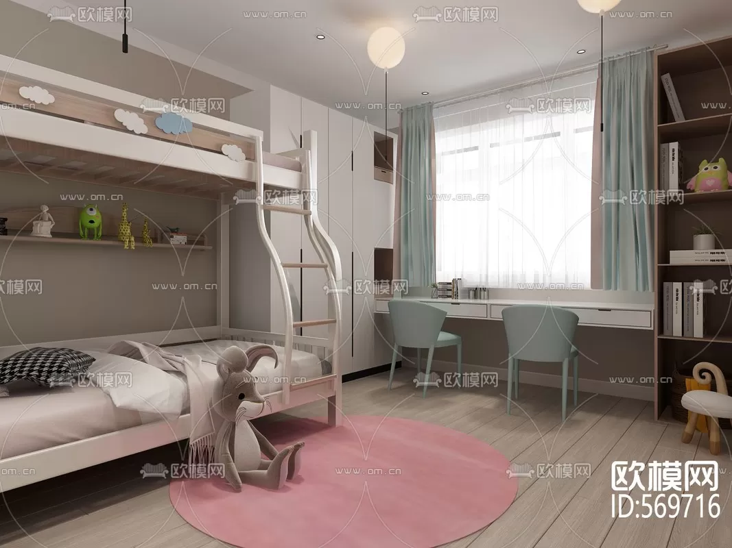 CHILDROOM – 3D SCENES – VRAY – 363 CHILDROOM – 3D SCENES – VRAY – 363