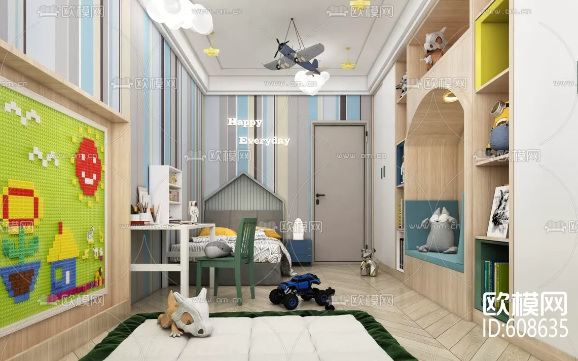 CHILDROOM – 3D SCENES – VRAY – 367 CHILDROOM – 3D SCENES – VRAY – 367