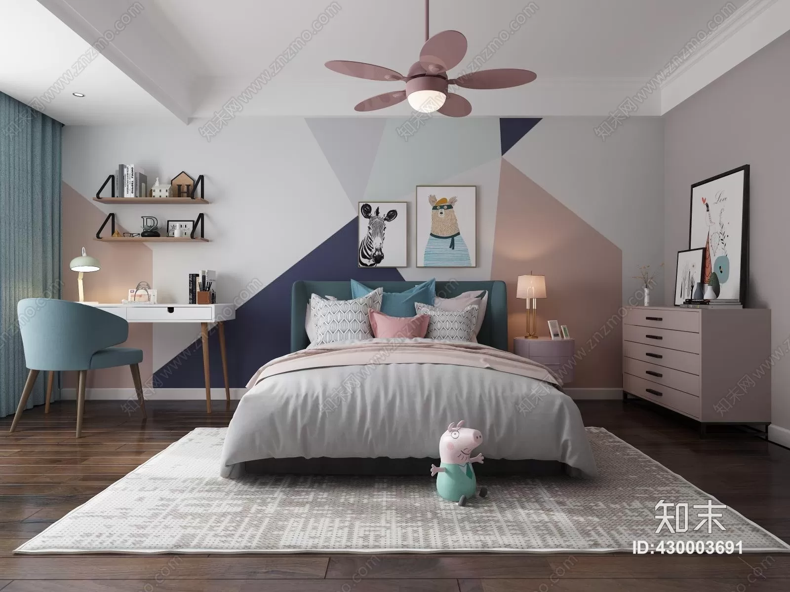 CHILDROOM – 3D SCENES – VRAY – 368 CHILDROOM – 3D SCENES – VRAY – 368