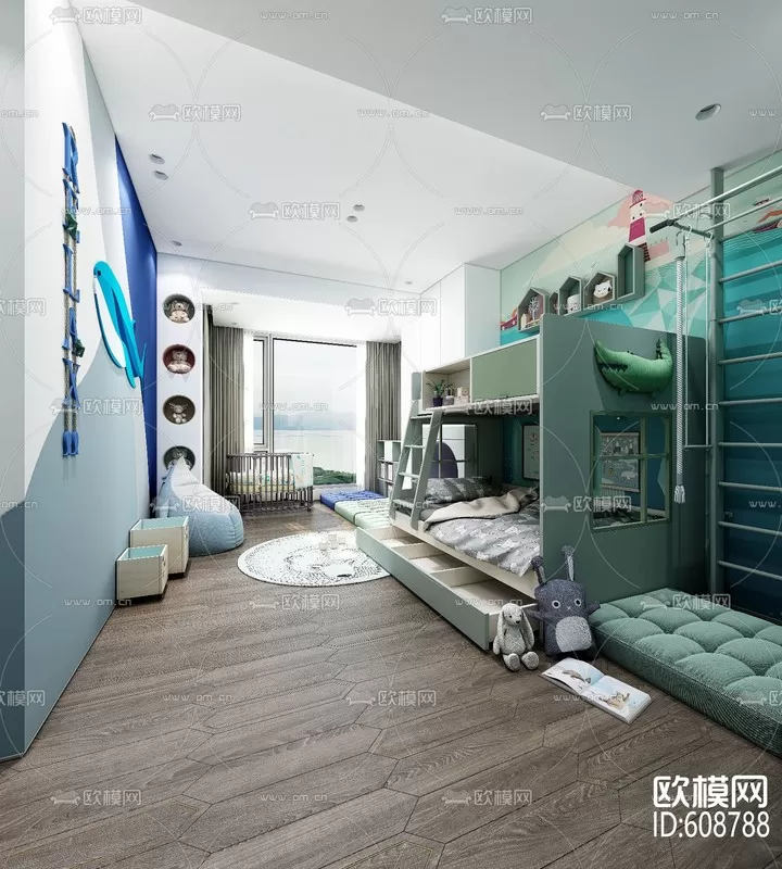 CHILDROOM – 3D SCENES – VRAY – 369 CHILDROOM – 3D SCENES – VRAY – 369