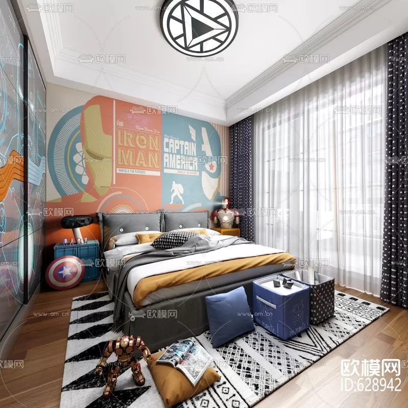 CHILDROOM – 3D SCENES – VRAY – 370 CHILDROOM – 3D SCENES – VRAY – 370