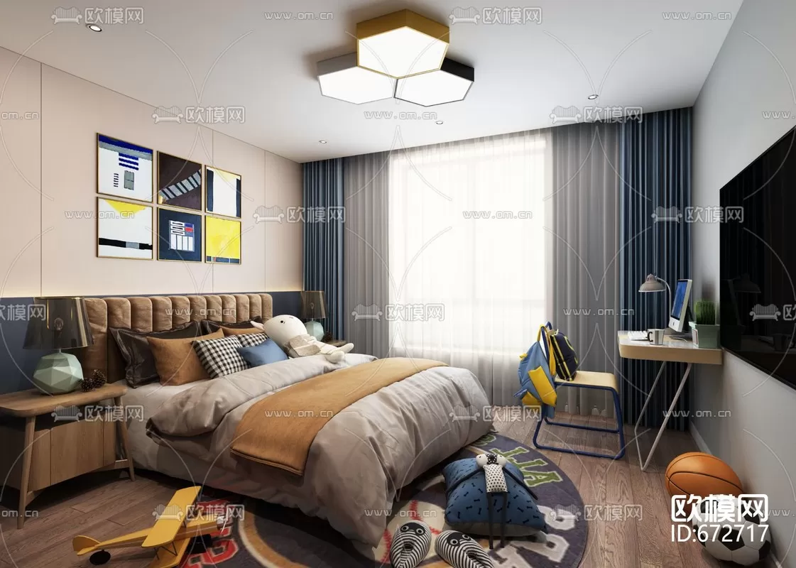 CHILDROOM – 3D SCENES – VRAY – 372 CHILDROOM – 3D SCENES – VRAY – 372